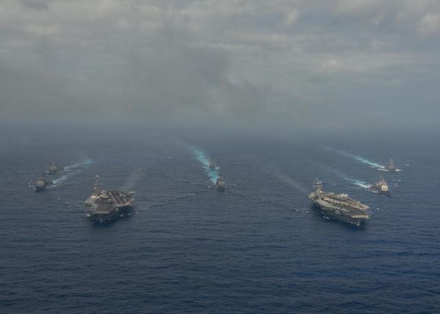 美军本来想戏耍一下中国海军航空兵 不想突然