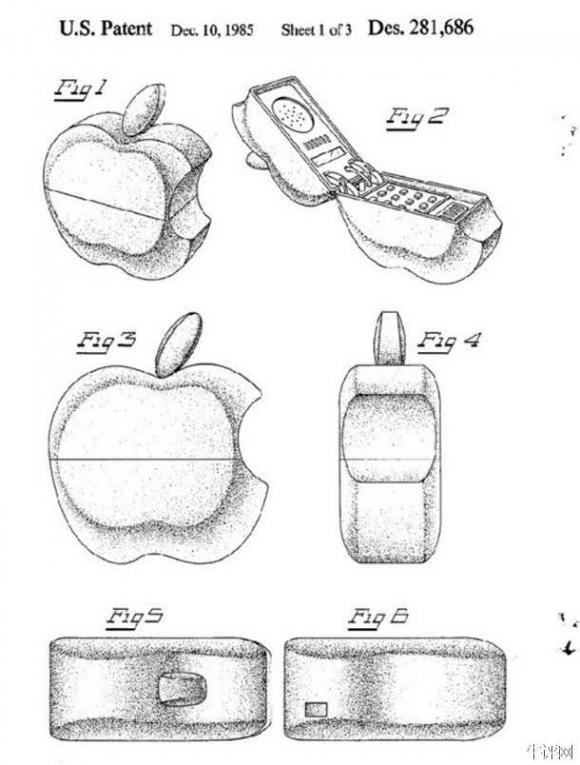 苹果曾经设计了一款真的像苹果的手机,并且是