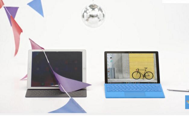 微软新广告嘲笑苹果:iPad Pro配个智能键盘就