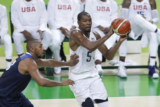 杜兰特成国际赛投篮机器,得分有望成为美国队