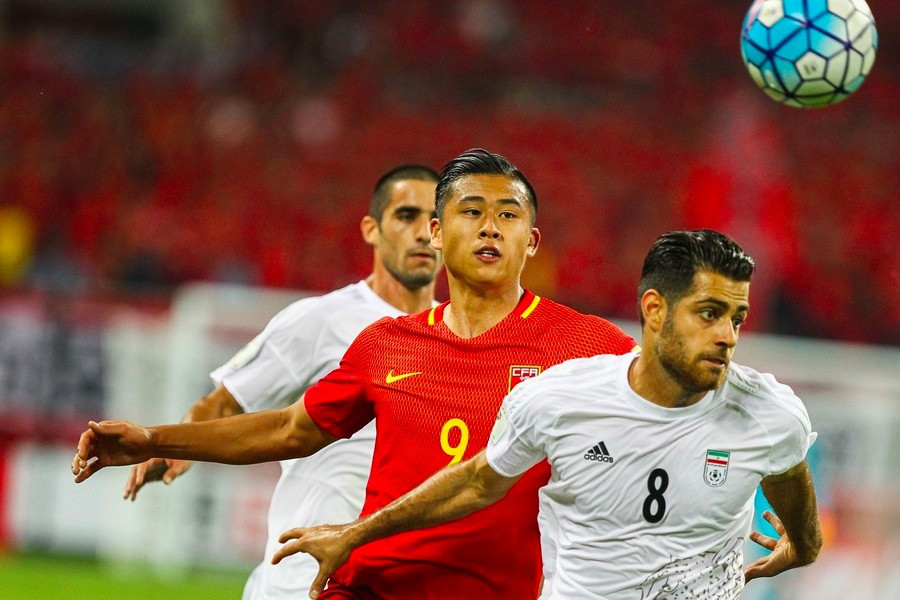 中国主场0:0撼平伊朗,武磊错失绝佳机会 - 体育