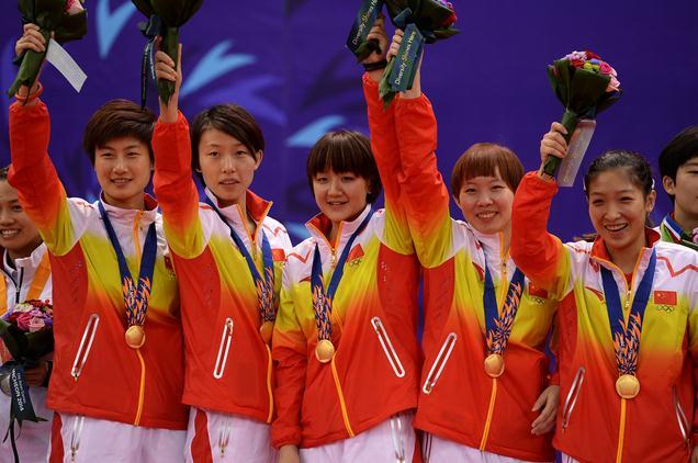 中国奥运代表团表扬9人1队,乒乓球队奥运3连冠