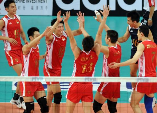 亚洲杯中国男排3-0胜澳大利亚 进四强约战韩国