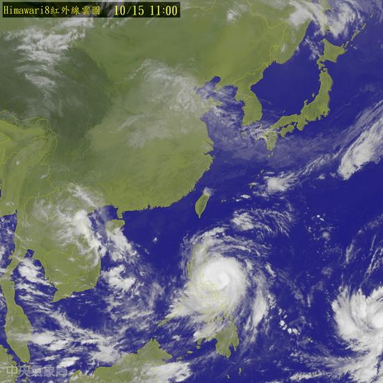 今年第22号台风海马生成 20到21日距台湾最近