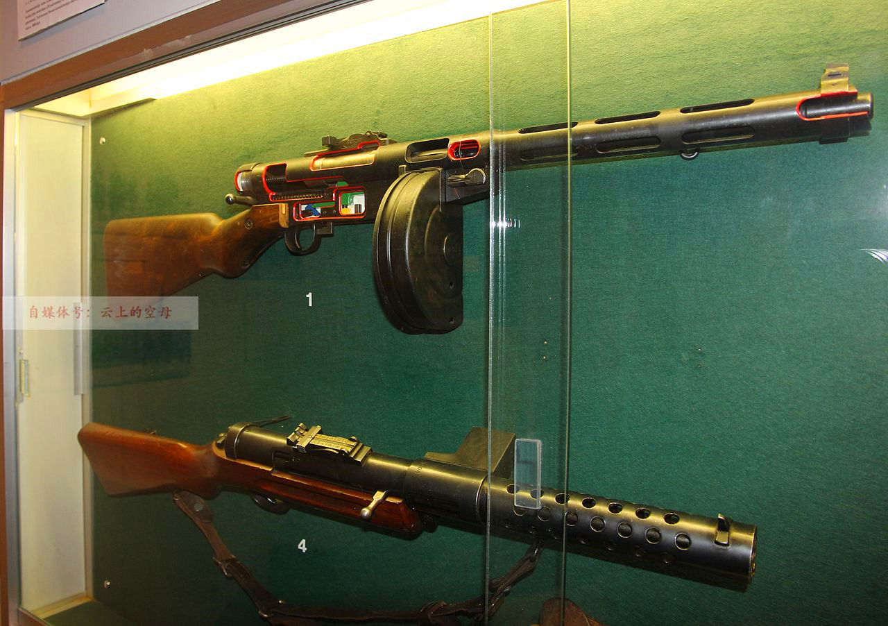 全球首种投入实战的冲锋枪,中国将其称为花机