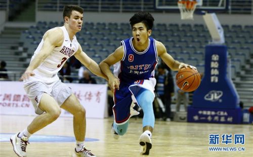 中美大学生男篮友谊赛在上海举行 - 国际 - 东方