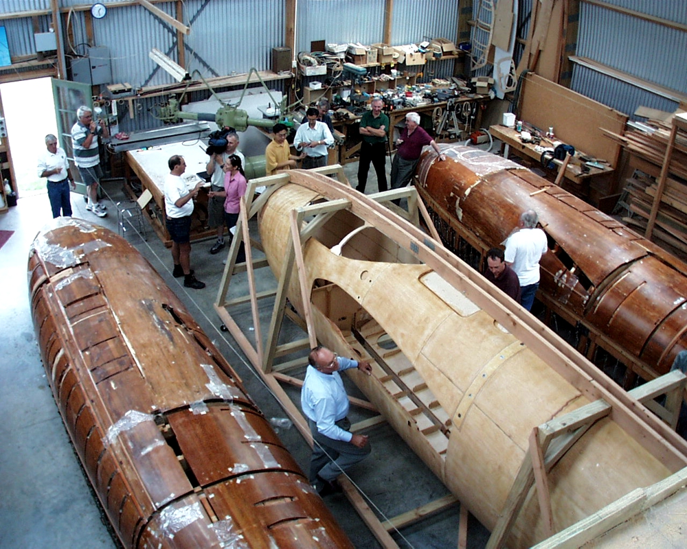 二战传奇的高速木头飞机,制造过程如拼装玩具