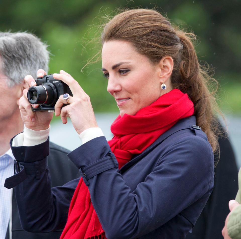 凯特王妃加入英国皇家摄影学会,专业跟拍王子