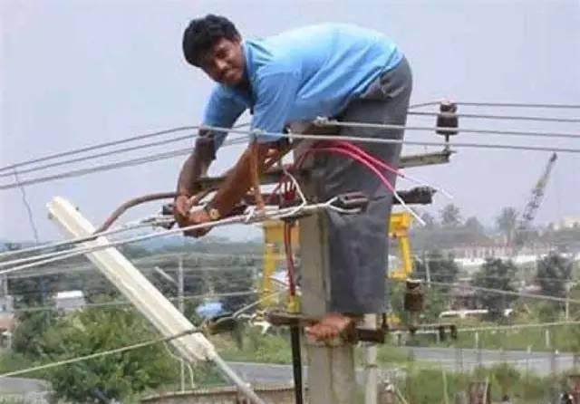 技能好的电工肯定在印度,我等小民不得不服 - 