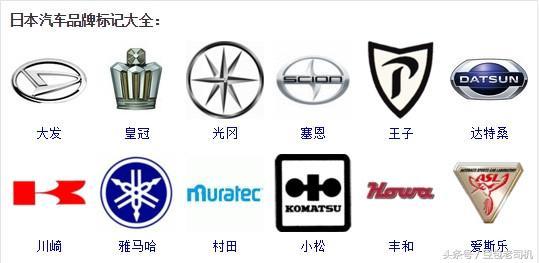 30个日本汽车标志,你认识的不超过一半 - 汽车
