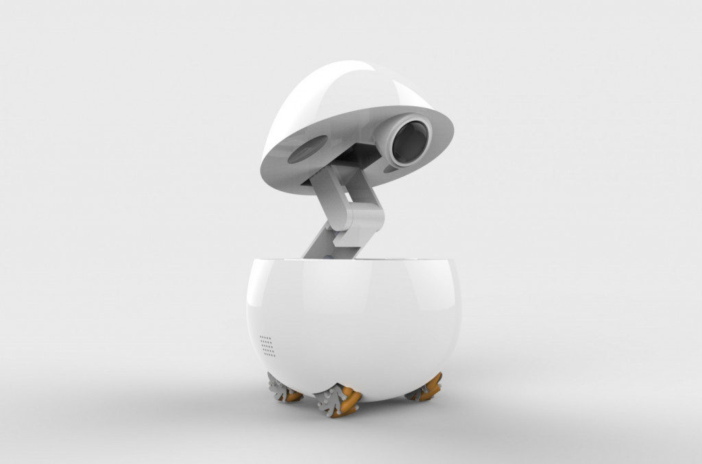 松下发布蛋形伴侣机器人,支持语音对话和投影