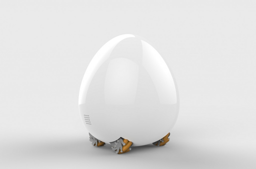 松下发布蛋形伴侣机器人,支持语音对话和投影