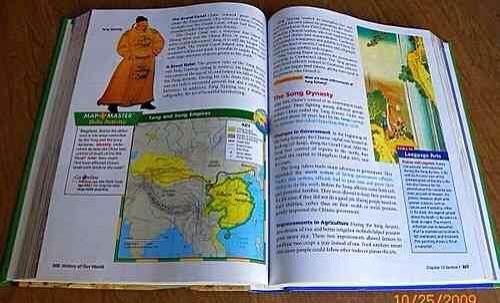 看美国中学教科书如何讲述中国历史--世界看中