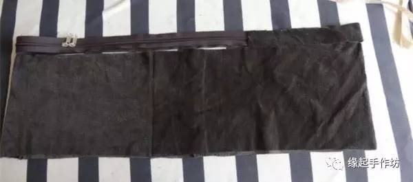 旧裤子改造成整理袋的做法图解教程170109 - 