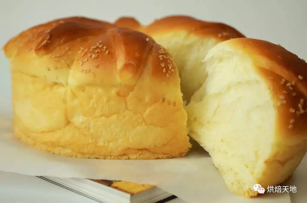 一次发酵的快手面包 | 香甜柔软的皇冠面包 - 健