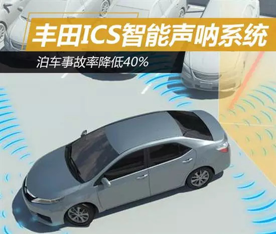 丰田研发最新车用声呐技术 有效减少低速碰撞