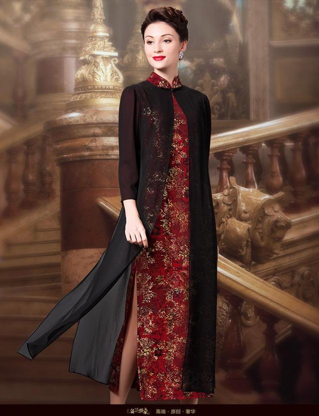 14款改良旗袍,高贵时尚典雅端庄最美丽的时装
