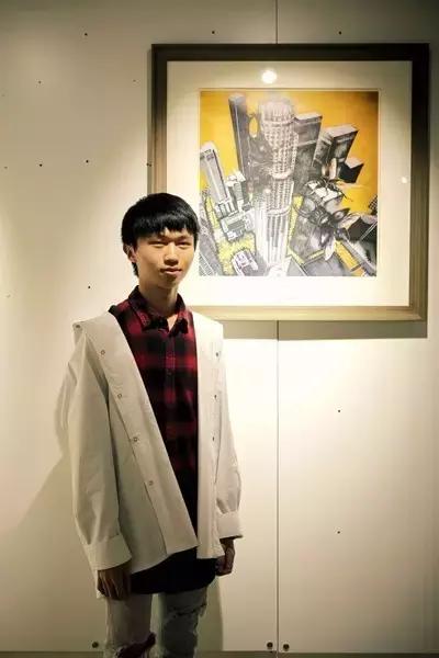 这是广州最顶尖的国际高中学生画展,一位毕业