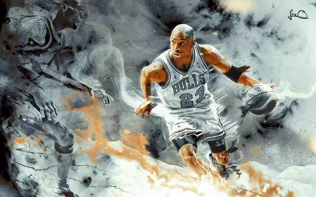 福利:超帅的NBA球星插画,拿去做手机壁纸吧! 