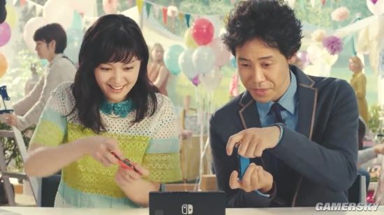 任天堂Switch日本广告首曝:游戏、把妹两不误