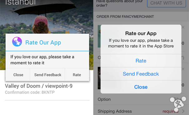 iOS的App评分弹窗放到通知中心 这样改善体验