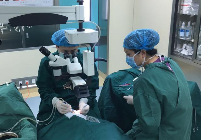 高台县中医医院第八批白内障复明手术顺利完成