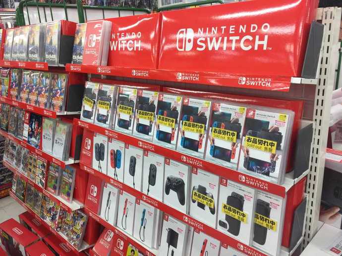Nintendo Switch首发游记 看看日本电器店 - 游
