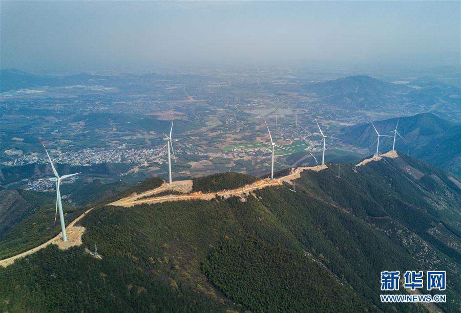 浙北最大低风速风电场一期正式并网发电 - 国内