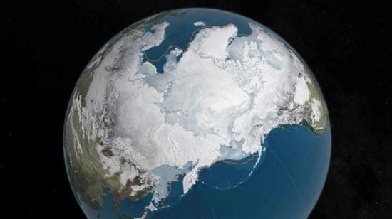 研究称北极冰流失部分归因于自然波动 - 科技 
