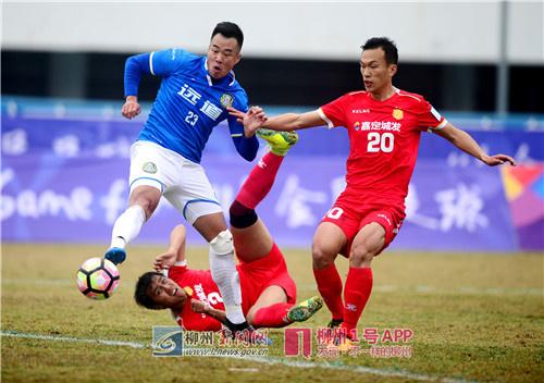 中国足协杯首轮在柳打响 柳州远道队点球大战