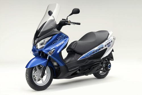 日本铃木将试行提供燃料电池摩托车租赁的服务